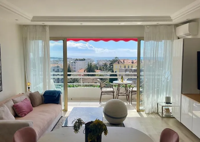 Luxueux 45M2 Vue Mer Panoramique Terrasse Sud Montfleury Proche Banane