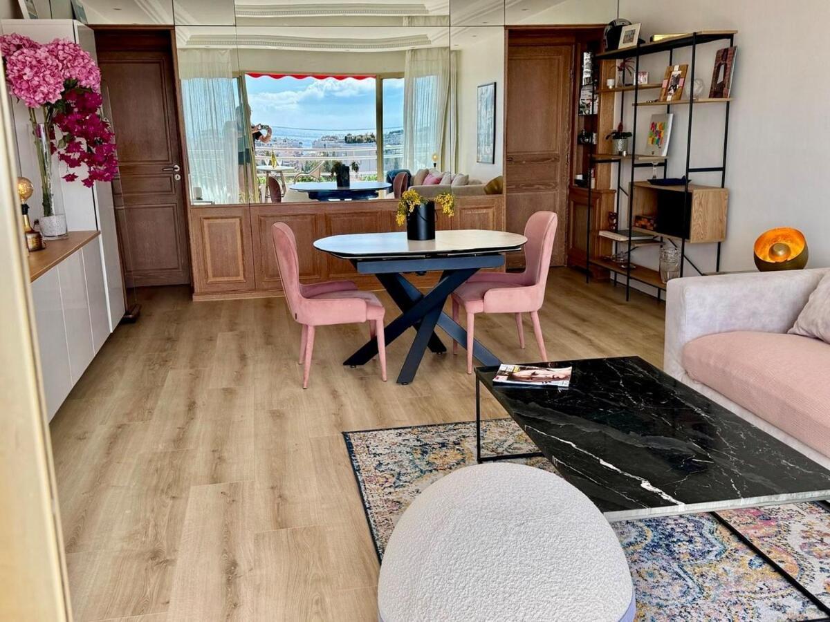 Appartement Luxueux 45m2 Vue Panoramique Terrasse Sud Montfleury Proche Banane Cannes